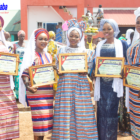 GRADUATION CEREMONY FOR 5 YOUNG LADIES