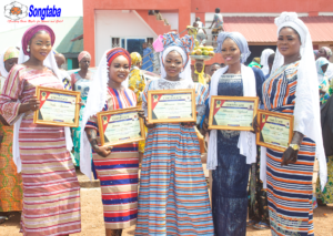 GRADUATION CEREMONY FOR 5 YOUNG LADIES